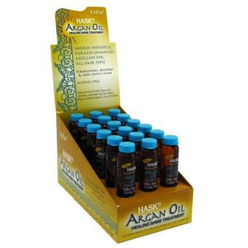 Hask Argan Oil Healing Shine Hair And Scalp Treatment - 0.63 Oz